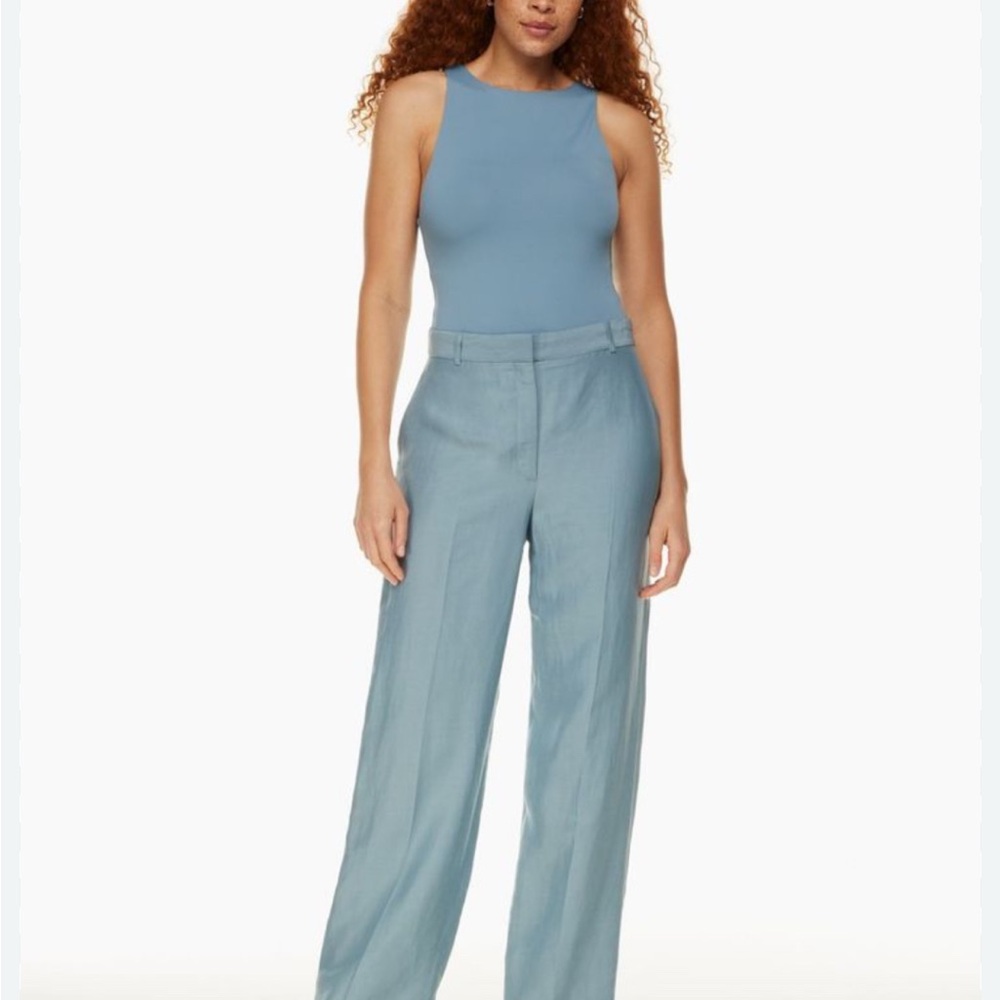 Aritzia Agency Linen Pants